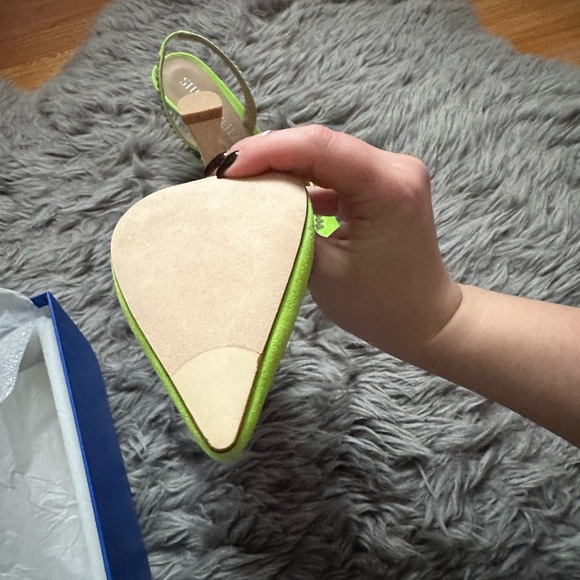 STUART WEITZMAN
Crystal Slingback Suede Pumps - Picture 4 of 5